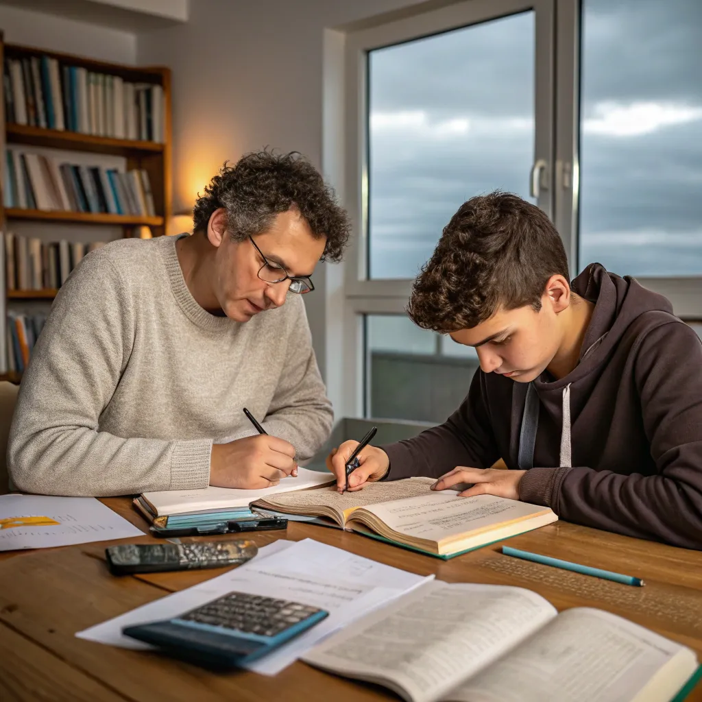 Math Tutoring Session